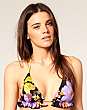 ASOS Garden Floral Triangle Bikini Top