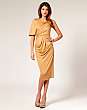 ASOS Hitch Waist Drape Dress