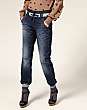 ASOS Jersey Insert Denim Joggers