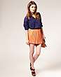 ASOS Jersey Pleated Mini Skirt