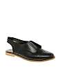 ASOS MADAME Leather Pleated Slingback Shoe