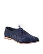 ASOS MALCOLM Suede Punch Out Flat Lace Up Shoe - 4