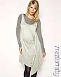 ASOS MATERNITY Draped Overlay Dress