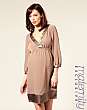 ASOS MATERNITY Exclusive Washed Satin V-Neck Dress