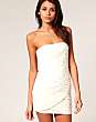 ASOS Mesh Twist Bandeau Dress