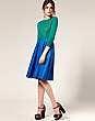 ASOS Midi Length Narrow Waistband Full Skirt