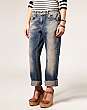 ASOS Mottled Peg Boyfriend Jean