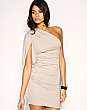 ASOS One Shoulder Drape Dress