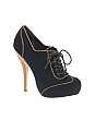 ASOS PARADOX Boiled Wool Lace Up Platform Shoe