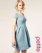 ASOS PETITE '50s Structured Knitted Dress
