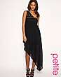 ASOS PETITE Asymmetric Beaded Cage Dress