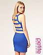 ASOS PETITE Exclusive Slash Back Mini Dress
