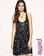 ASOS PETITE Premium 60s Flower Tank Dress