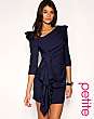 ASOS PETITE Premium Twist and Drape Dress