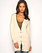ASOS Pleat Front Boyfriend Cardigan