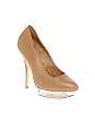 ASOS PURE Leather Platform Court Shoe