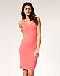 ASOS Racer Back Bodycon Longer Length Dress