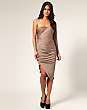 ASOS Ruched Asymmetric Dress
