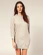 ASOS Sheer Panel Hoodie Dress