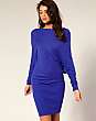 ASOS Slash Neck Knitted Dress