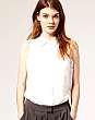 ASOS Sleeveless Boyfriend Shirt