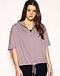 ASOS Slouchy Button Through Hoodie Lounge Top