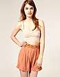ASOS Suspender Cropped Corset Top
