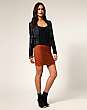 ASOS Textured Jersey Micro Mini Skirt
