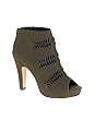 ASOS TWIRLER Peep Toe Shoe Boots