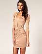 ASOS Twist Front Jersey Dress