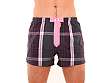 Björn Borg - Check Woven Boxer Plum Perfect