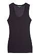 Black Basic Vest by ALLMYLOVE