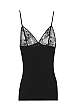 Black Cathel Silk & Lace Vest by By Malene Birger