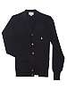 Black Cotton Slash Knit Cardigan by Vivienne Westwood