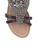 Black Day Embellished Flat Sandals by Day Birger et Mikkelse