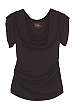 Black Hybrid Top by Vivienne Westwood Anglomania