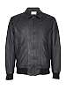 Black Leather California Bomber Jacket by Levi's