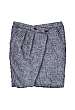 Blue Basket Weave Skirt by McQ Alexander McQueen