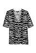 Boyfriend Bengal Print Cardigan by DKNY
