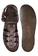 Brown Leather Pontius Sandals by Hudson