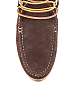Brown Suede Moccasin Boots by Hudson