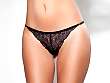 Calvin Klein - Envy Lace Thong Black