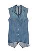 Chambray Sleeveless Shirt by Helmut Lang