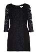 Chantal Lace Fitted Dress by Tibi