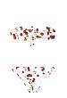 Cherry Print Bandeau Bikini by D&G Dolce & Gabbana