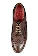 Chocolate Leather Soft Unlined William Brogues by Grenson