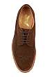 Chocolate Suede Brick Sole Brogues by Mark McNairy New Amste