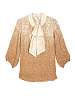Constellation Tie Neck Blouse by Tibi