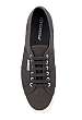 Dark Grey Classic Lace Up Plimsoll by Superga