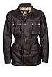 Darkest Brown Waxed Cotton Roadmaster Jacket by Belstaff